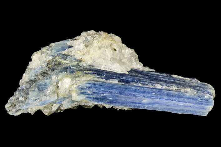 Vibrant Blue Kyanite Crystal In Quartz - Brazil #113482